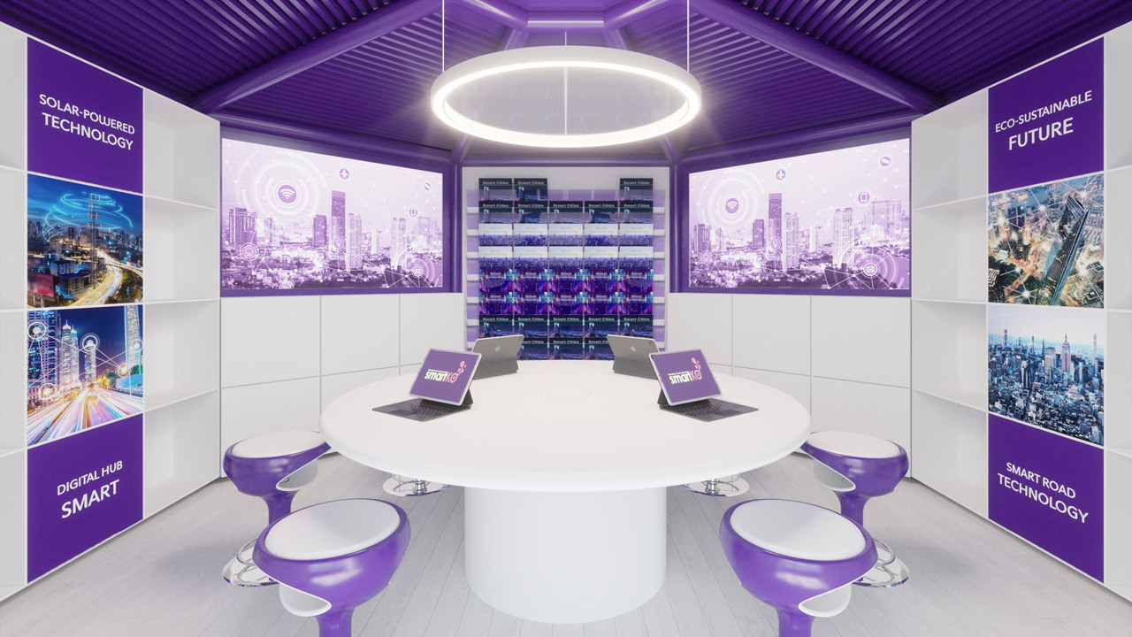 HubKO - Smart Kiosk by Giancarlo Zema for SmartKO
